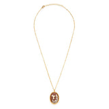 Amano Studio - Hummingbird Vintage Cameo Necklace