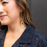 Charlotte Earrings - Tortoise Spiffy & Splendid