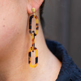 Charlotte Earrings - Tortoise Spiffy & Splendid