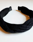 Retro Yarn Knit Braided Headband