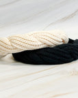 Retro Yarn Knit Braided Headband