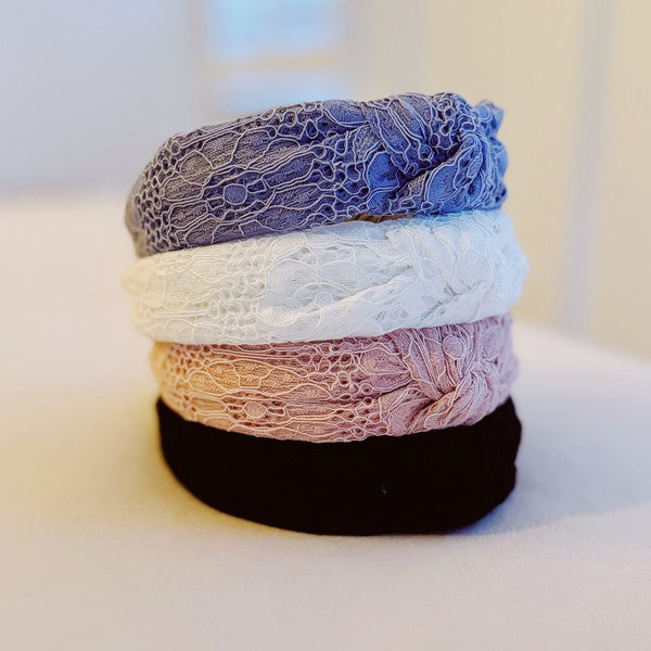 Pastel Lace Headband- Ellison and Young