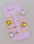 Glam Jewels Bobby Pin Set Of 4