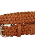 Most Wanted USA - Classic Braided Equestrian Buckle Leather Belt