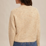 Embroidered Floral Cardigan, Hem and Thread