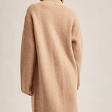 Floral Embellished Coatigan, Hem and Thread