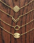 Swara Jewelry LLC - Dainty Pendant Necklace