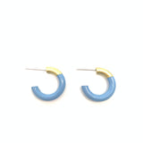 Accessory Jane - Sm LIZ Hoops In Peri Blue