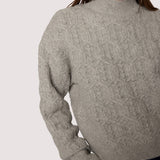Lost + Wander - Viola Pullover Cable Knit Mock