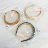 Ellison+Young - Vegan Leather Headband