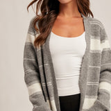 Open Striped Sweater, Hem and Thread