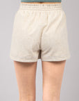 VERY J Drawstring Elastic Waist Linen Shorts