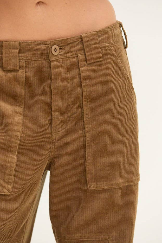 Crescent - Riley Corduroy Barrel Pants