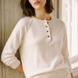 ALPINE ULTRA COZY HENLEY SWEATER Set