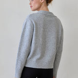 Crescent - Betsy Curved Hem Cardigan