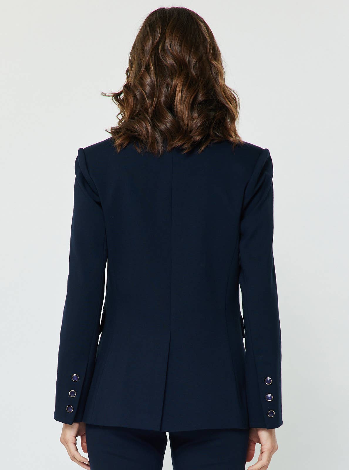 Current Air - Notch Collar Double Breasted Jacket (preorder- arrives 8/30)