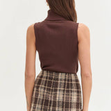 Crescent - Elise Plaid Mini Skirt