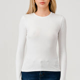 Hashttag - LONG SLEEVE CREW NECK T-SHIRT