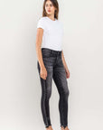 Lovervet Raw Hem Cropped Skinny Jeans (online only)