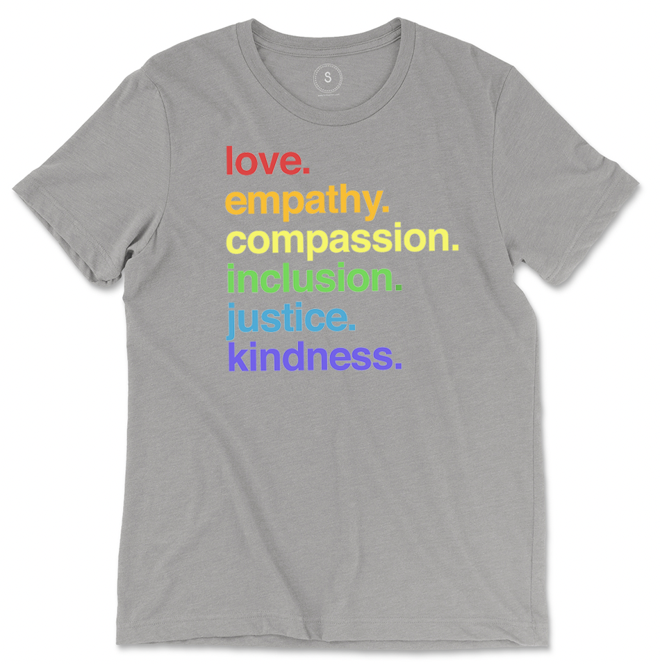 'Kindness Is' Pride Kids Tee, Kind Cotton