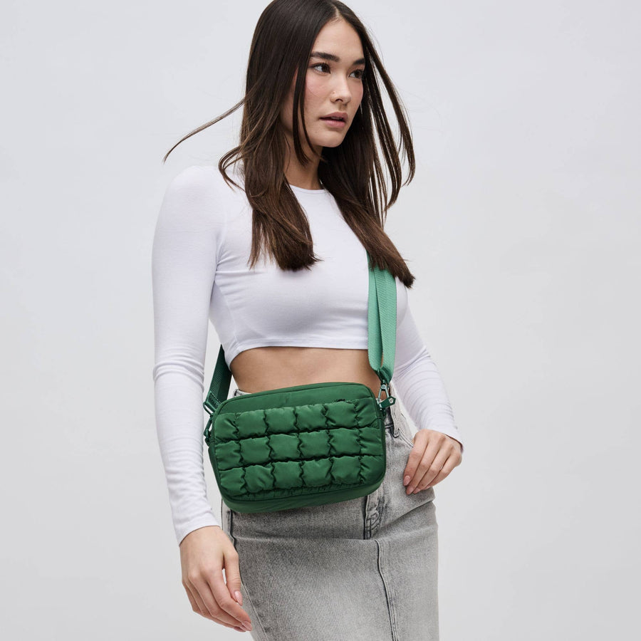 Sol and Selene - Inspiration - Quilted Nylon Crossbody (various colors)