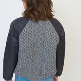 CELESTE SWEATER AND NYLON JACKET, Central Park West
