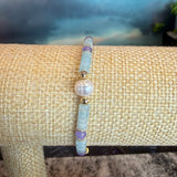 Aquamarine and amethyst  Bracelet, Zhanna Jewelry