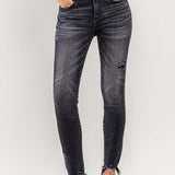 Lovervet Raw Hem Cropped Skinny Jeans (online only)