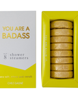 Chez Gagné - You are A Badass - Shower Steamers - Sea Salt, Citrus Neroli