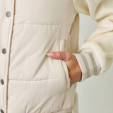 Mystree - Mixed Media Puffer Jacket