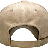 KBETHOS - SUEDE BASEBALL CAP Taupe