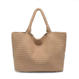 Sol and Selene - Sky's The Limit - Large Woven Neoprene Tote