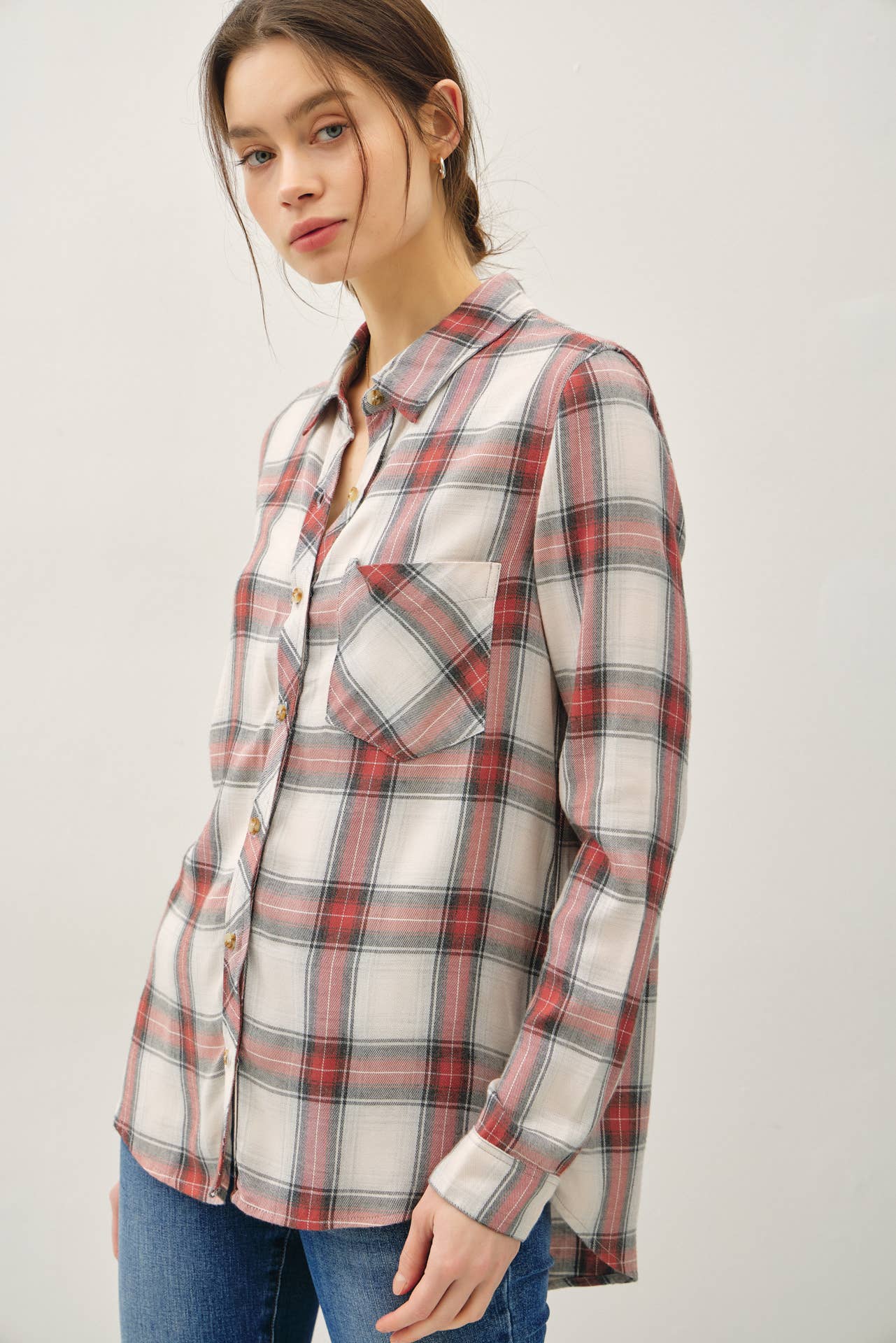 Be Cool - Robertson Plaid Longsleeve Button Up Shirt