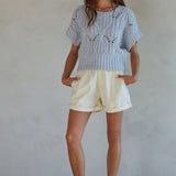 By Together CALI CROCHET TOP