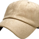 KBETHOS - SUEDE BASEBALL CAP Taupe