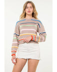 THML - Striped Knit Sweater