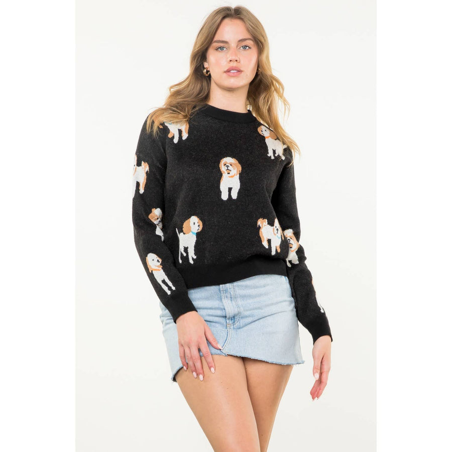 THML - Dog Knit Sweater