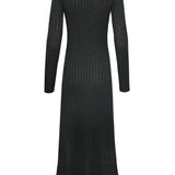 Solis Midi Dress - Marled Pine Green, AFRM