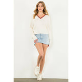 THML - V-Neck Knit Sweater