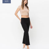 Vervet by Flying Monkey - Plus Size High Rise Ankle Straight Jeans