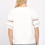 Fate - Love Embroidered Letter Detail Sweatshirt