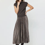 Current Air - Turtleneck Short Sleeve Knit Sweater