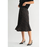 FUN2FUN - POLKA DOT PLEATS SKIRT