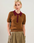 Lightweight Polo Sweater, by Free Market & Flying Tomato