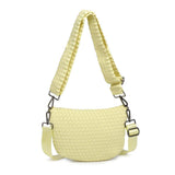 Sol and Selene - Ethereal - Woven Neoprene Crossbody Bag