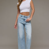 Hidden Jeans - NORI Light Wash Clean Stretch Wideleg
