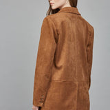 FATE - Faux Suede Relaxed Fit Blazer