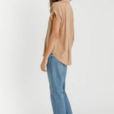 Be Cool - SOLID SHORT SLEEVE BUTTON DOWN SHIRT