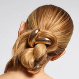 KITSCH - Gold Metal Cloud Cuff - Medium