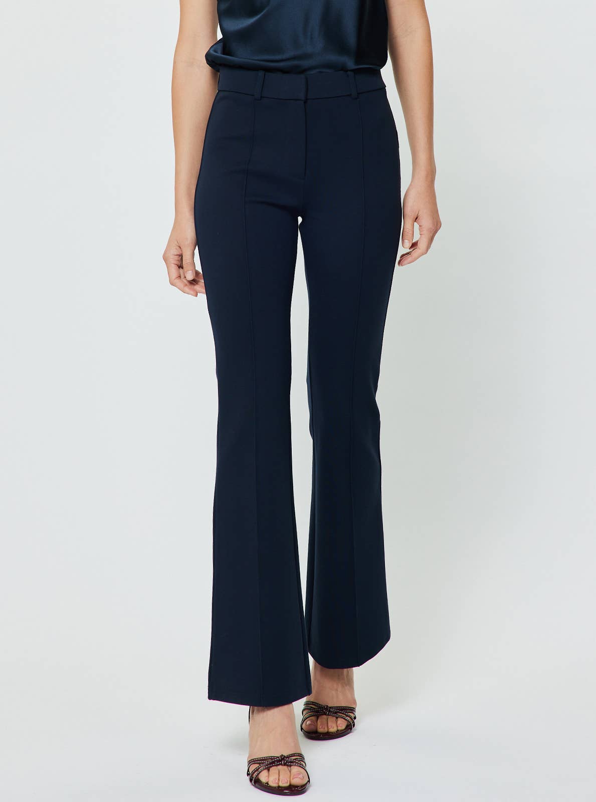 Current Air - Ponte Flare Full Length Pants (preorder- arrives 8/30)